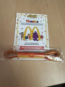 McDonald’s Schnürsenkel 50. Geburtstag selten Limited Edition - Bild 1 von 5
