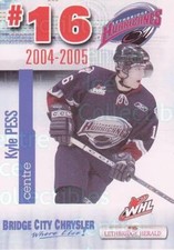 2004-05 Lethbridge Hurricanes #14 Kyle Pess
