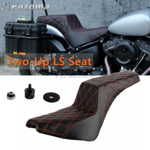 Asiento de conductor de 2 pasajeros para Harley Softail Street Bob FXBB FLHC 107 FXBBS 114 - Imagen 1 de 10