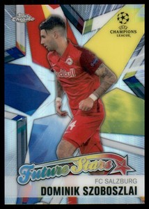 2021 TOPPS CHROME UEFA FUTURE STARS DOMINIK SZOBOSZLAI #FS-DS