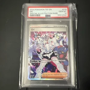 Pokémon Fuerzas Temporales ERI #210 2024 Ilustración Especial Rara GEMA COMO NUEVA PSA 10 - Imagen 1 de 2