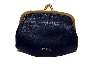 Fossil Vintage Coin Pouch in Navy, NWT