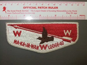 Boy Scout OA 40 Ma-ka-ja-wan flap 9578CC - Picture 1 of 1