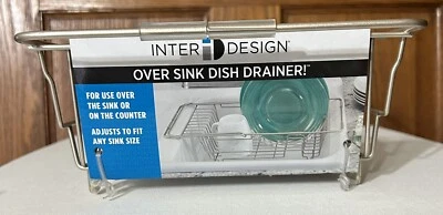 Over Sink Dish Drainer -Adjusts To Fit Any Sink Size Or Counter- Inter Design - Image 1 of 4