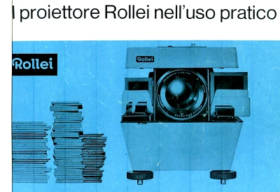 Rollei P11- Il proiettore nell'uso pratico - ISTRUZIONI PER L'USO In ITALIANO - Image 1 of 4