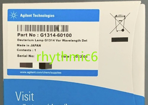 Lampada Deuterio Agilent G1314-60101 Nuova Sigillata Con RFID Per HPLC