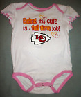 Kansas City Chiefs Infant Girls Creeper 18 Months Team Apparel