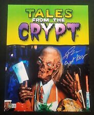 John Kassir Signed Tales From The Crypt 11x14 Photo Crypt Keeper BAC BB36903