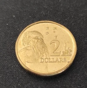 Australie Pièce de 2 Dollars de 2024 Aborigène Neuve ! - Foto 1 di 2