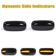  Dynamic LED Side Repeater Indicator Light For Land Rover Discovery 2 Freelander