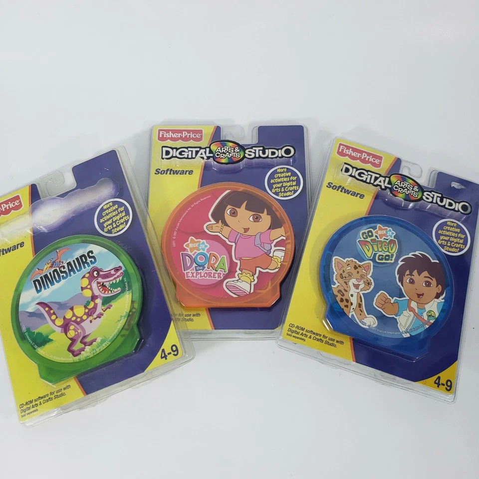 Digital Arts Crafts Studio Dora The Explorer Go Diego & Dinosaur  - Image 1 of 1