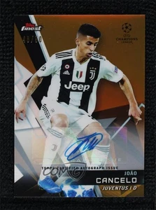 2018-19 Topps Finest UCL Gold Refractor automático/50 Joao Cancelo #24 automático - Imagen 1 de 3