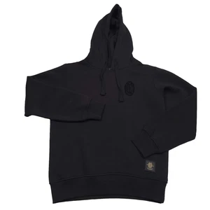 $185 AC Milan Negro 1899 Pullover Sudadera con Capucha ACM Para Hombres Talla XL - Imagen 1 de 10