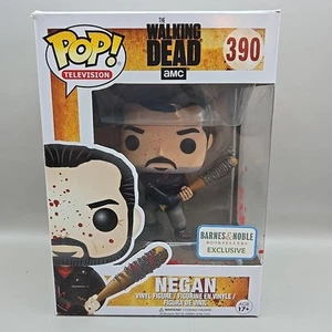 Funko Pop Television #390 The Walking Dead Bloody Negan Barnes & Noble Exclusive - Picture 1 of 10