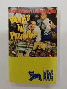 Cash Money & Marvelous~Where's The Party At?~1988 Cassette Tape~ Sleeping Bag - Picture 1 of 4