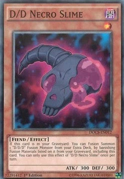 YuGiOh D/D Necro Slime DOCS-EN012 Common Englisch NM 1st - Bild 1 von 2