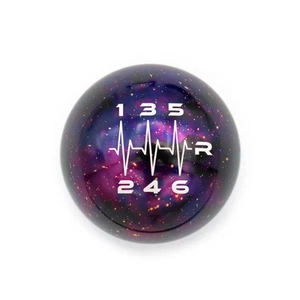 Billetworkz Cosmic Space Heartbeat Shift Knob Compatible with Honda Civic - Picture 1 of 6