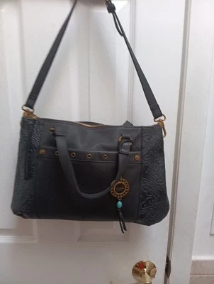 Bolso Bandolera/Cartera de Cuero The Sak Collective Ojai en Cuero Suave Negro...cl Foto 1 de 3