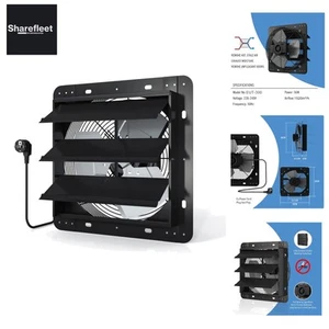 300mm zu und abluftventilator, Industrie Wandventilator 1520m³/h, Belüftung u... - Bild 1 von 9