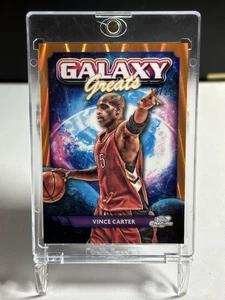 Vince Carter 2023-24 Topps Chrome Cosmic Orange Galaxy Greats /25 #GG-13 Raptors - Picture 1 of 4