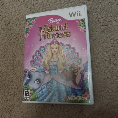 Barbie as the Island Princess (Nintendo Wii 2007) в коробке нетронутая почти как новая рабочая - Изображение 1 из 4