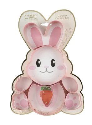 JUEGO CORTADOR DE GALLETAS 8 PIEZAS - CONEJITO PRIMAVERA PASCUA Foto 1 de 3