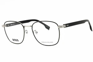 HUGO BOSS 1409/F 85K Eyeglasses Ruthenium Black Frame 55mm - Picture 1 of 4