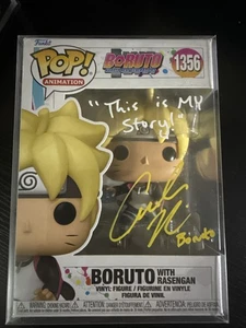 Boruto Funko Pop sign By Amanda Miller Autograph w/ signature certificate #pm394 - Picture 1 of 6