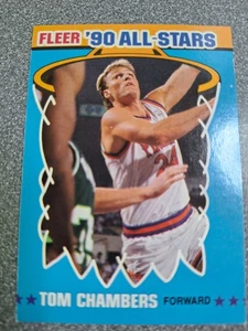 1990-91 Fleer - Tom Chambers #8 2 copies  z999 - Picture 1 of 2