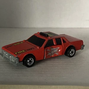 1983 HOT WHEELS Hong Kong - CRACK UPS - FIRE DEPT CHIEF SMASHER - Diecast. - Bild 1 von 9