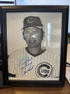 Ron Santo Signed 8x10 Photo Autograph Chicago Cubs Hall Of FAME HOF Inscribed - Picture 1 of 2