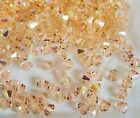Swarovski Crystal 5301 5mm Bicone Beads, Light Peach Ab (24pcs)