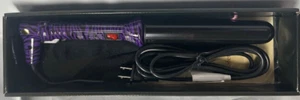 BEBELLA 1 PIECE 32MM JUMBO CLIPLESS CURLER (PURPLE ZEBRA, 32MM) NWB - Picture 1 of 6