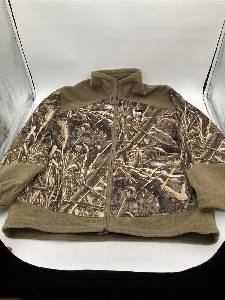 BANDED Hunting Gear Jacket Realtree Camo Fleece Full Zip Realtree Men’s Size XL - Image 1 of 4