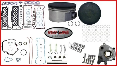 Kit de revisión de reconstrucción del motor para: 2000-2003 GM Cadillac 4,6 L 281 V8 VIN 9,Y Foto 1 de 4