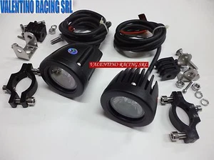 FARETTI PROIETTORI LED SUPPLEMENTARI UNIVERSALI MOTO CON ATTACCO - Imagen 1 de 1
