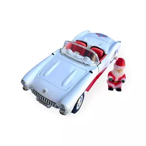 Corgi 1957 Corvette Convertible W/ Santa 1:24 scale Limited Edition Amoco - Picture 1 of 11