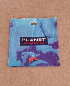 Vintage plastic bag shopping bag Planet Hollywood Planet 2000 from Melbourne - Picture 1 of 13