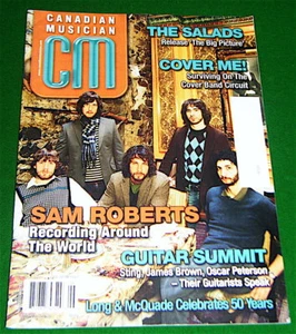 Long & McQuade Celebrates 50 Yr. in 2006 Canadian Musician Magazine, SAM ROBERTS - Picture 1 of 9