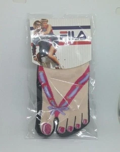 Fila Damen sexy Socken in Pink & Flieder Band ~ Einheitsgröße brandneu - Bild 1 von 3