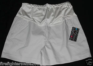 Women's Labor of Love Maternity Shorts Beige Lt Khaki Size Large new - Picture 1 of 5