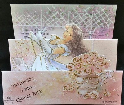 Invitaciones de Quinceañera Fiesta,Favors15anos Foto 1 de 4