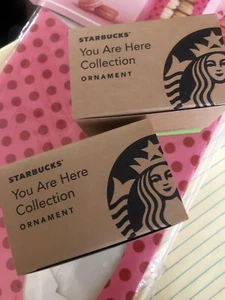 Starbucks You Are Here Collection 2 OZ adorno de Navidad Chicago Illinois nuevo en caja - Imagen 1 de 20