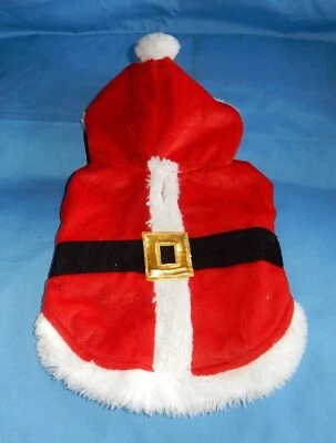 Santa Claus Christmas Dog Clothes Outfit  X-Small  - Image 1 of 4