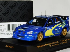 SUBARU IMPREZA WRC #2 HIRVONEN TOUR DE CORSE RALLY 2004 IXO RAM157 1:43 - Foto 1 di 1