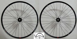 XLC Evo 15mm 12x142mm Rodi Ready 25 Disc Juego de ruedas Tubeless Ready MTB 27,5" - Imagen 1 de 4