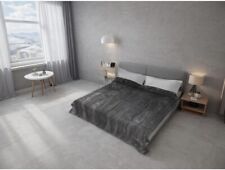 GRAY COLOR  SOLARON KOREAN TECHNOLOGY BLANKET VERY SOFTY AND WARM QUEEN SIZE