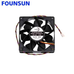 12CM 7500RPM 4PIN 120x120x38MM FS12038B12H DC 12V PWM Bezszczotkowy wentylator chłodzący - Zdjęcie 1 z 3