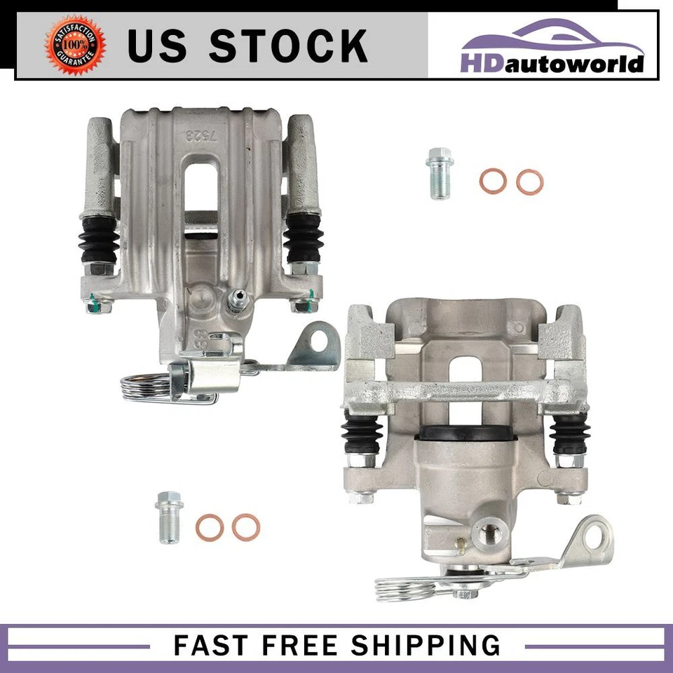 Pinzas de freno trasero izquierdo derecho con soporte para 1998-05 VW Passat 98-04 Audi A6 Foto 1 de 4