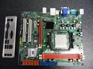 ECS Elitegroup A780GM-M3 (V1.0) Sockel AM2+ AMD 780G & AMD SB700 - Afbeelding 1 van 3